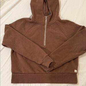 Vuori Restore Half-Zip Hoodie Clove